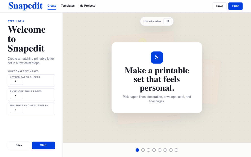 SnapEdit AI website screenshot